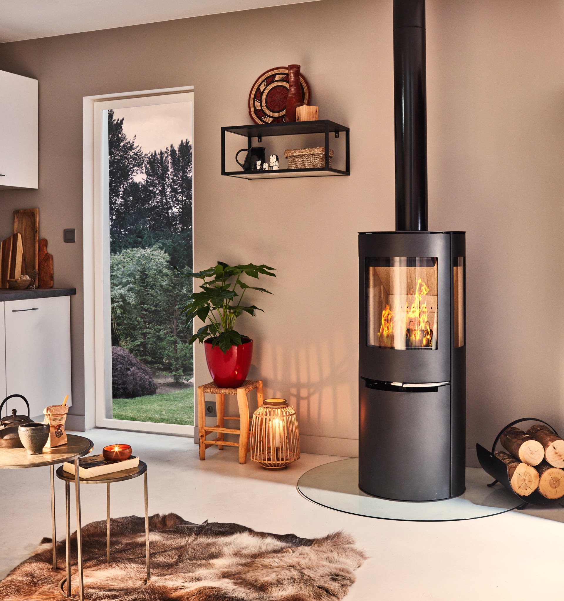 Poêle à Bois Aduro H1 Hybride 7 Kw
