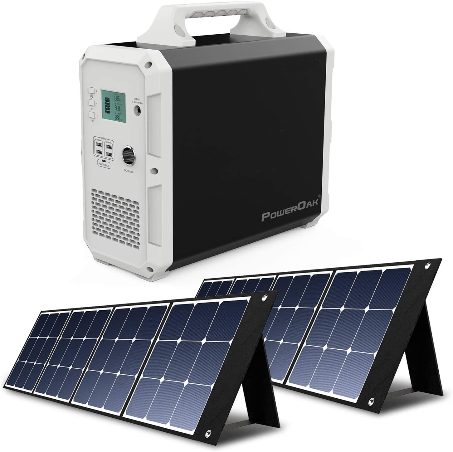 Smart générateur électrique 220V solaire PowerOak EB200 Bluetti 2000W au  meilleur prix