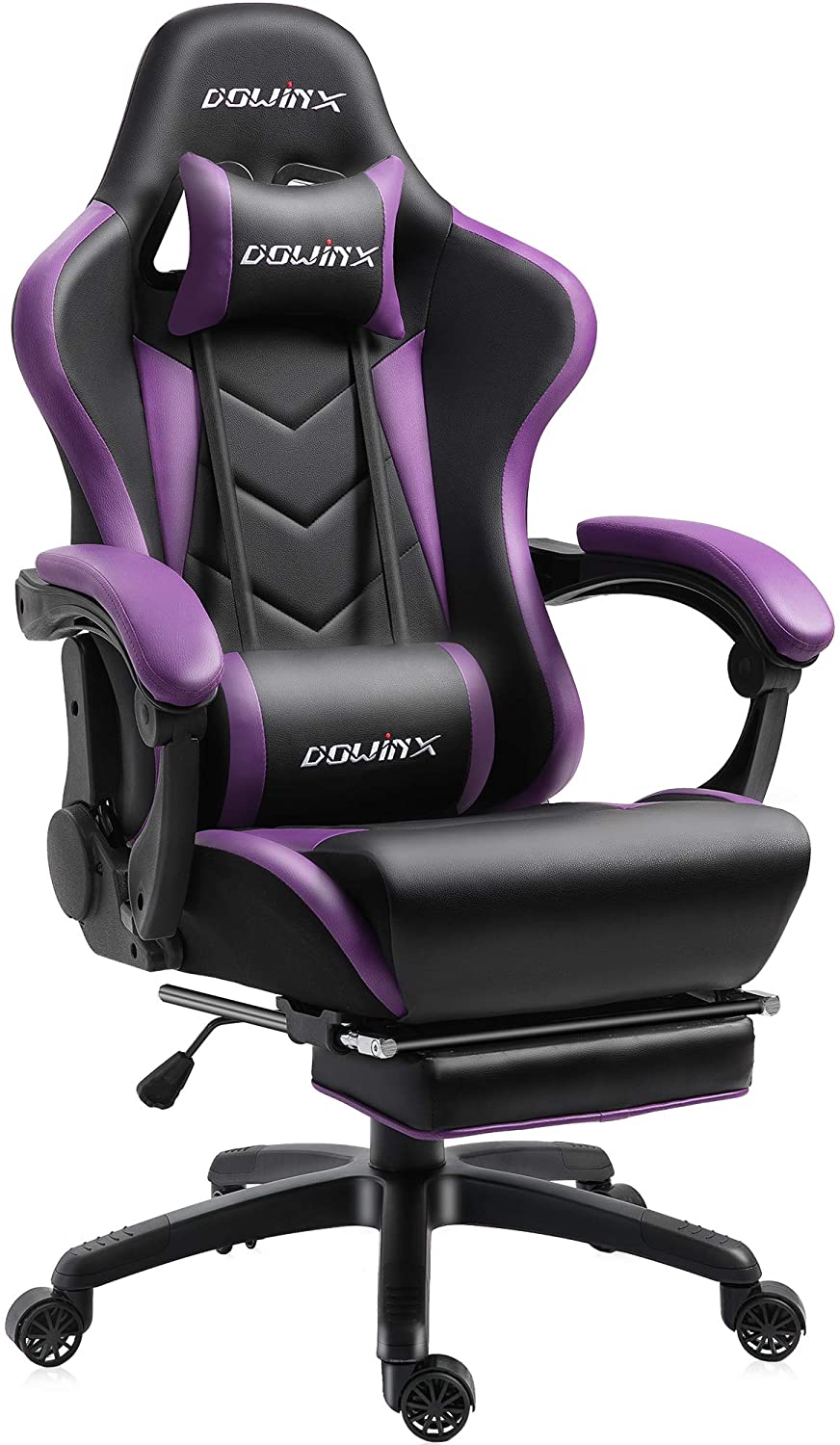 Dowinx Chaise Gaming, Coussin Plat Large Fauteuil Gamer avec