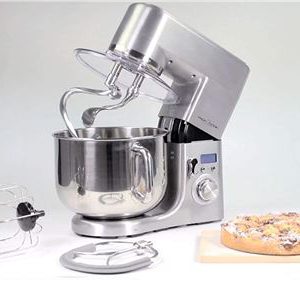 Robot De Cuisine Professionnel ProfiCook - Bol 10 Litres, 1500W, 6 Vitesses + Pulse - Parfait Pour Pains, Pâtes Et Pâtisseries
