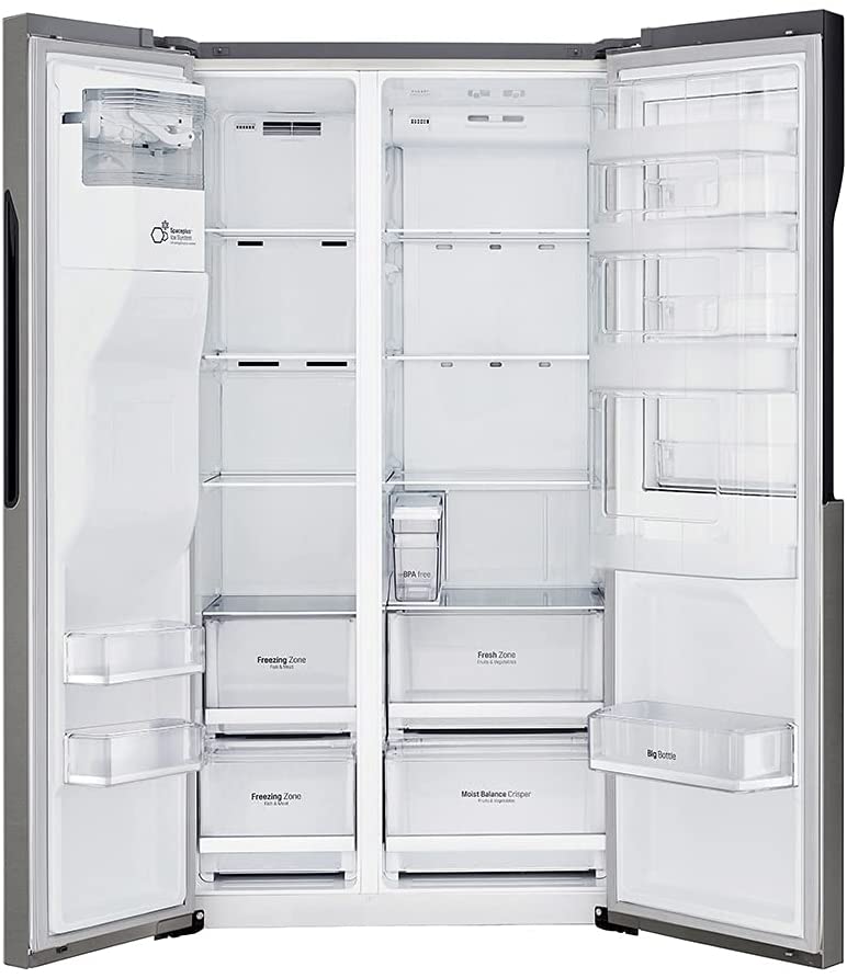 LG - Réfrigérateur américain GSJ361DIDV