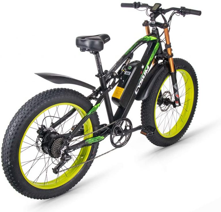 Vélo électrique 1000W Homme pour Adultes, 26 * 4,0 Pouces