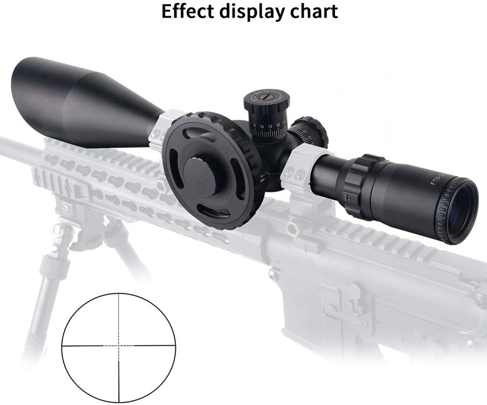 Lunette De Visée 4x20 Avec Réticule Et Support – Optique Longue Portée Pour Carabine