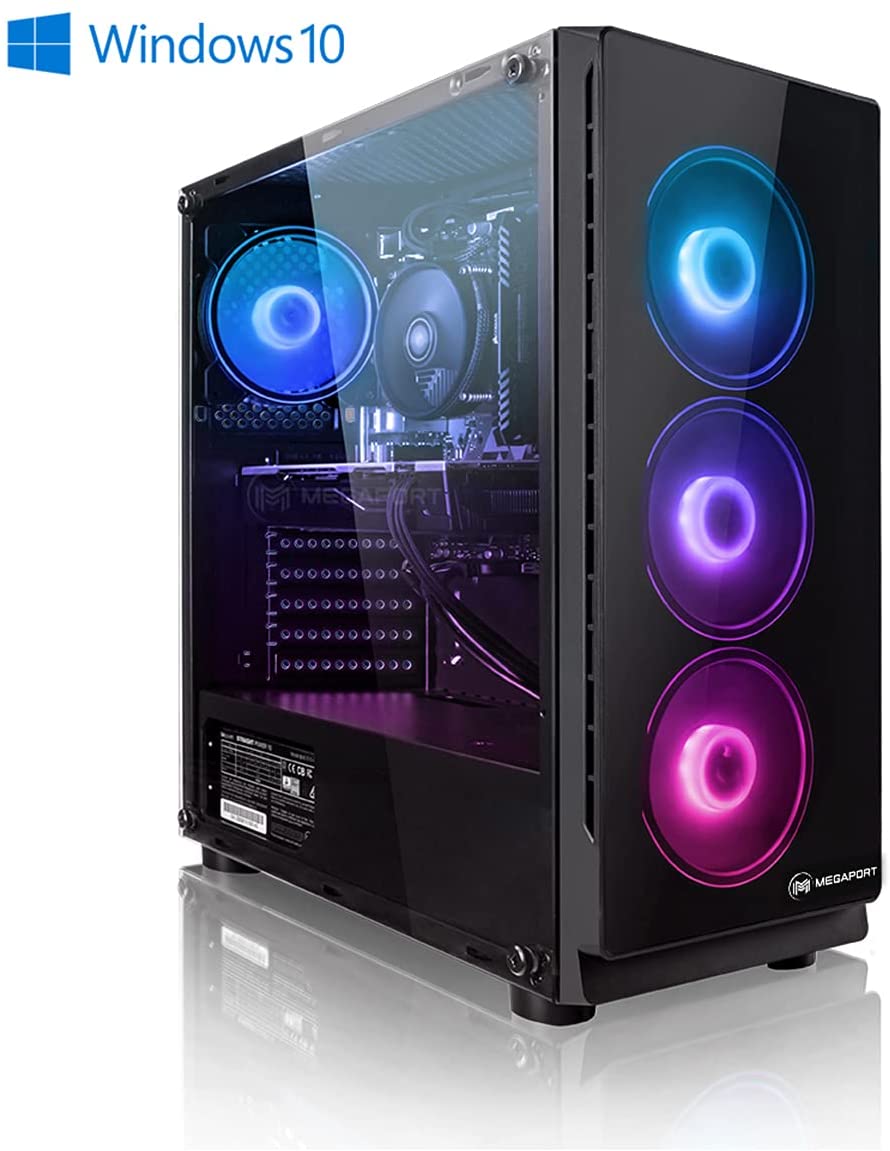 Megaport PC Gamer AMD Ryzen 5 3600 6X 4,20GHz Turbo • Nvidia GeForce  RTX3060Ti 8Go • 16Go 3000 DDR4 • 1To M.2 SSD • Windows 10 • WiFi • USB3.0  Gamer PC Ordinateur Gamer - Boutique en ligne 100% fiable.