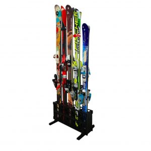 Porte-skis | Porte-skis autonome pour 4 paires | StoreYourBoard (larges  skis)