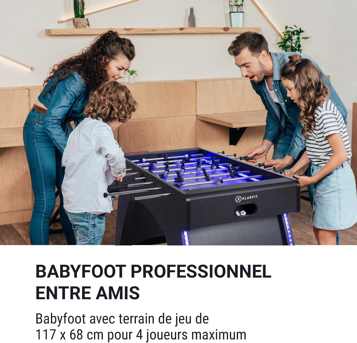 JT2D Baby Foot de Bar Deluxe - Boutique en ligne 100% fiable.