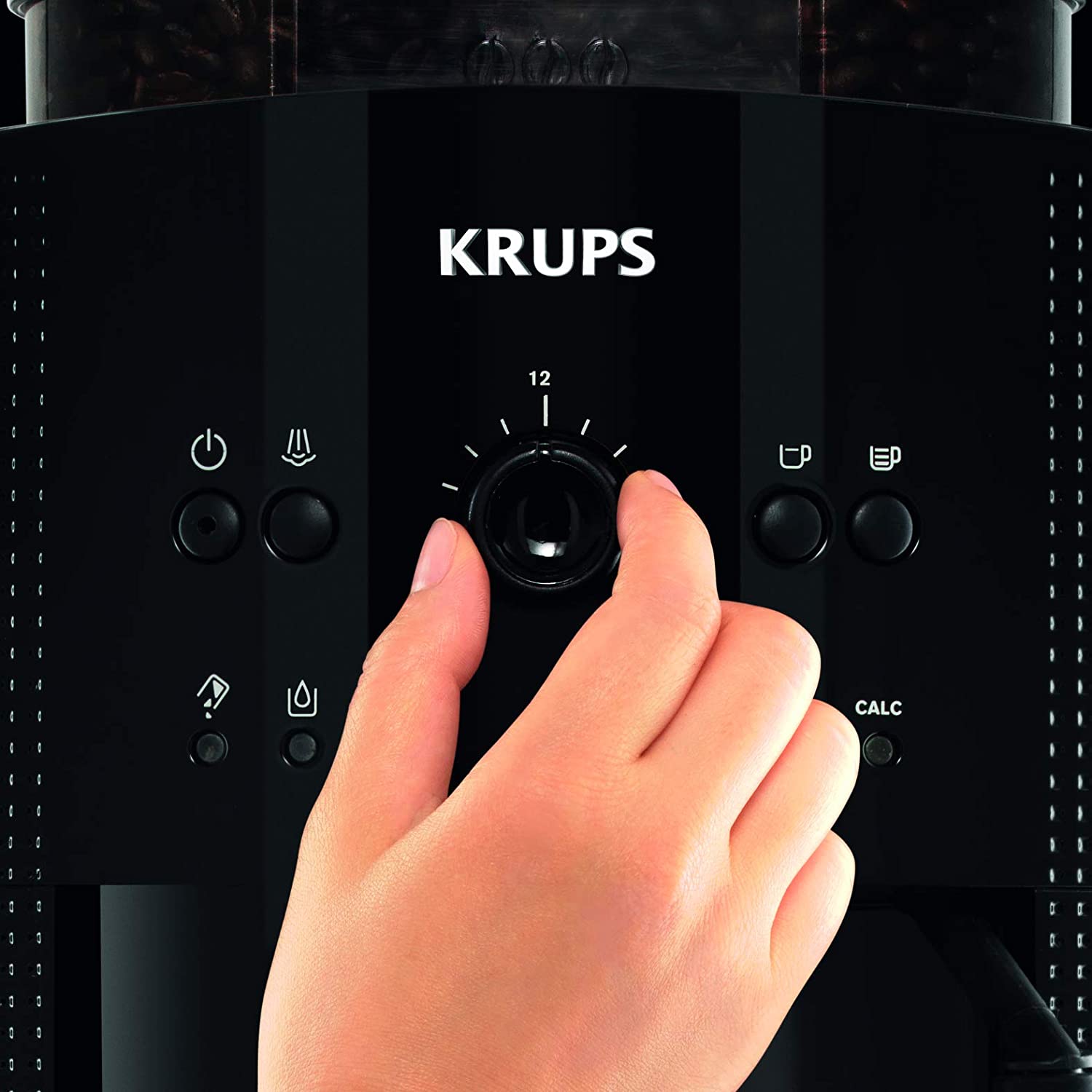 Expresso avec broyeur Krups Essential Expresso EA81 Noir