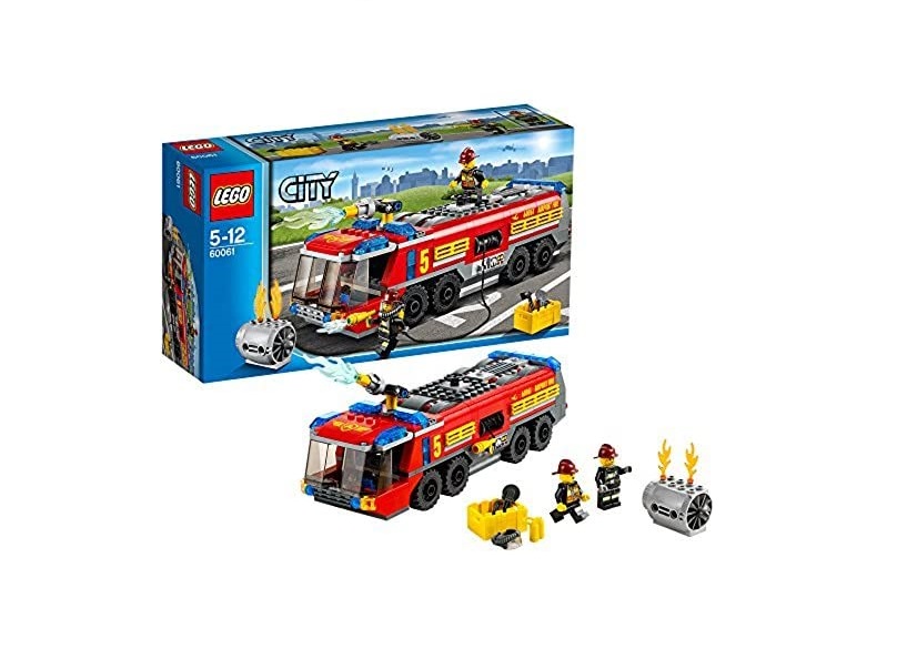 LEGO City - 60061 - Jeu De Construction - Le Camion De Pompiers De