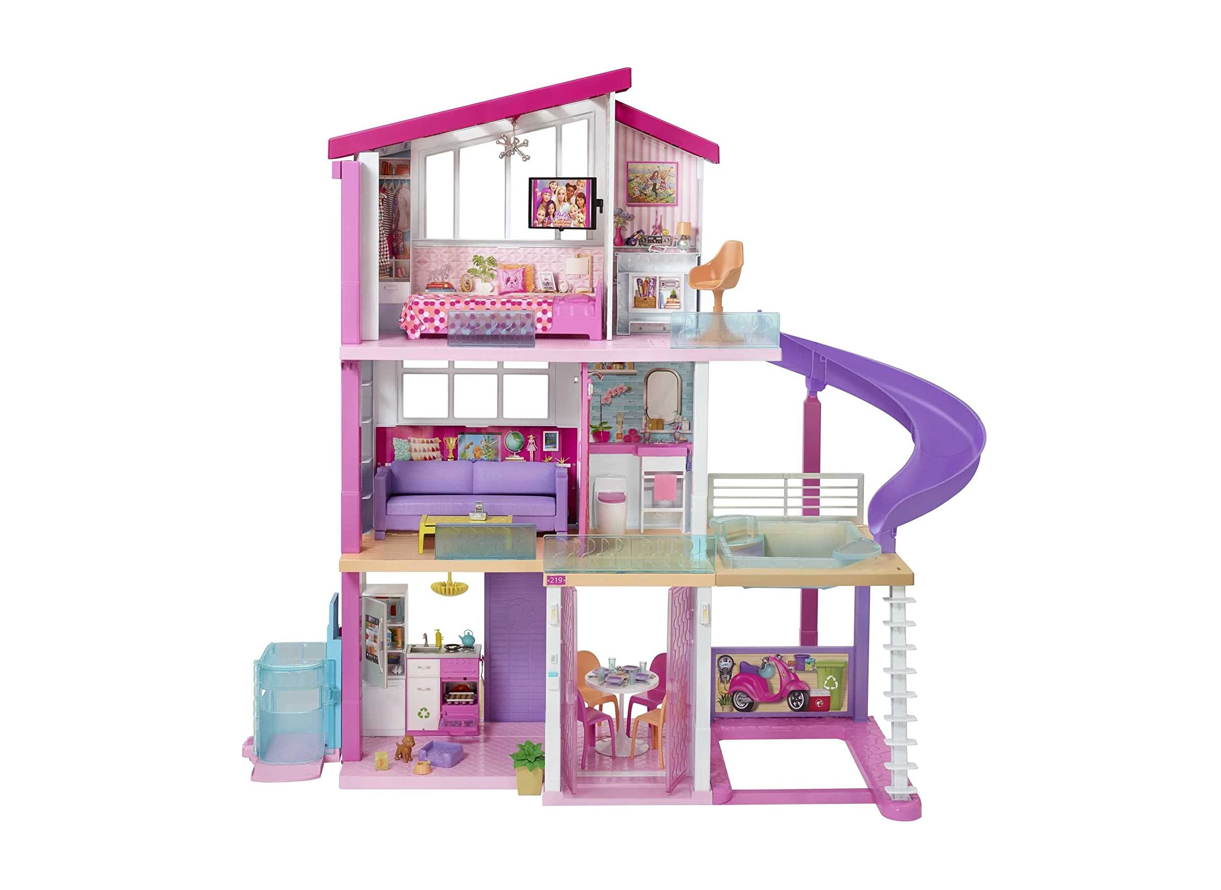 Maisons et mobilier pour poupées Barbie