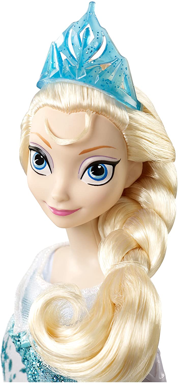 Disney - La Reine des Neiges - Poupée - Elsa Chantante, Version Anglaise