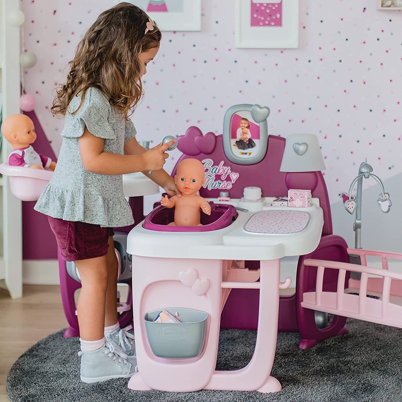 Test : smoby Baby Nurse grande nurserie pour bébés